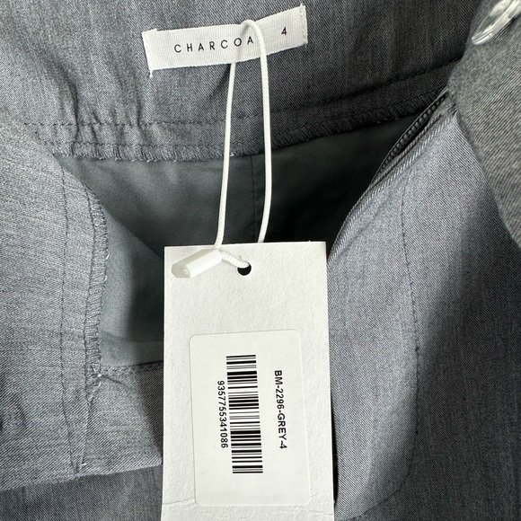 Charcoal Clothing Sidewalk Mini Skirt (Grey) - Picture 5 of 7